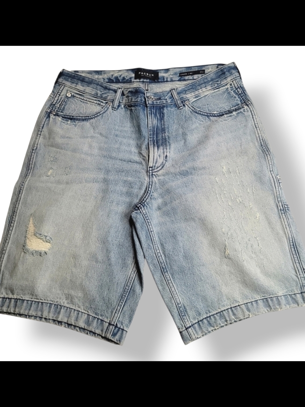 PacSun Light Wash Denim Men's Shorts